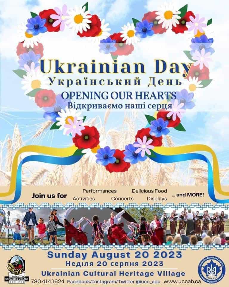 Ukrainian Cultural Heritage Village Ukrainian Day Go East Of Edmonton