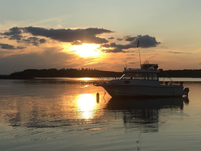 Sunset on the water Hamilton House BB 768x576