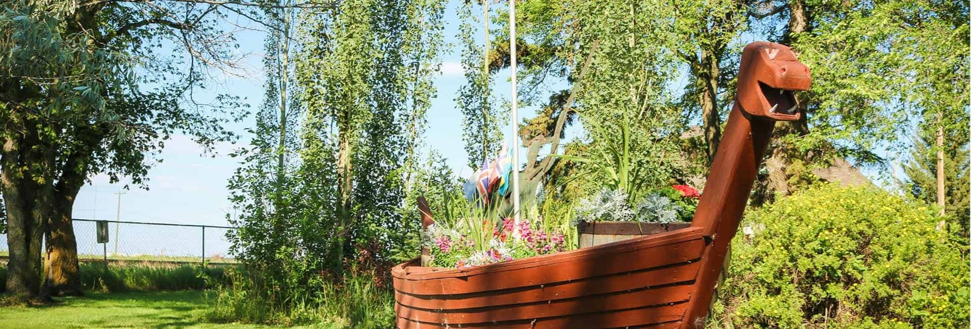 Town of Viking Go East of Edmonton