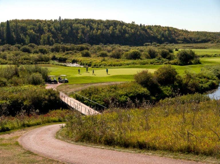 Mannville Riverview Golf Course & RV Resort Go East of Edmonton