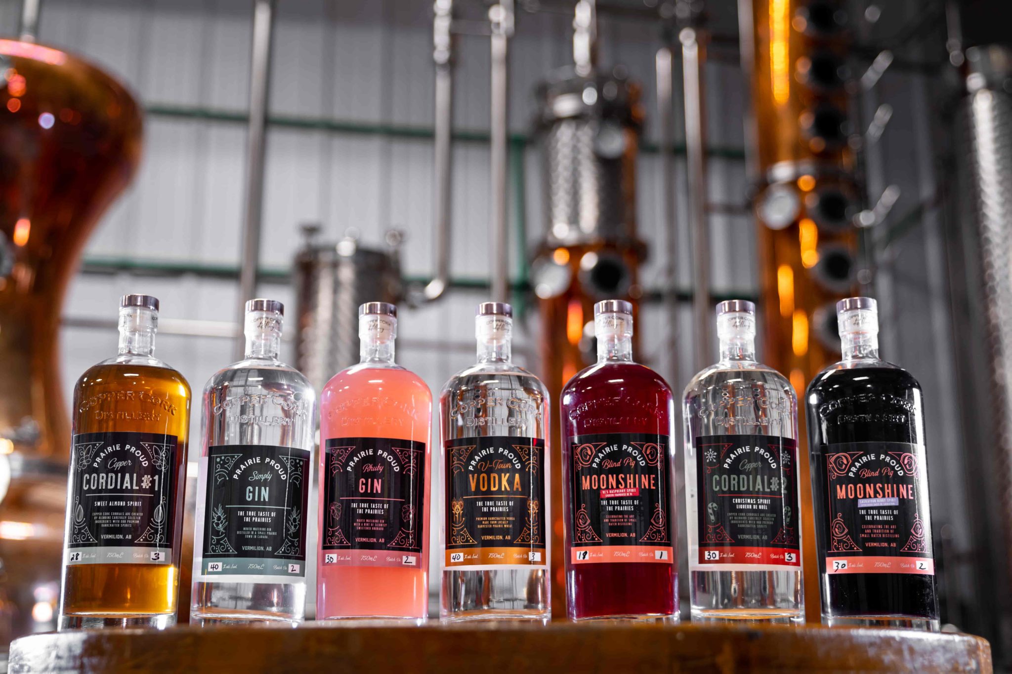 Copper Cork Distillery Go East of Edmonton