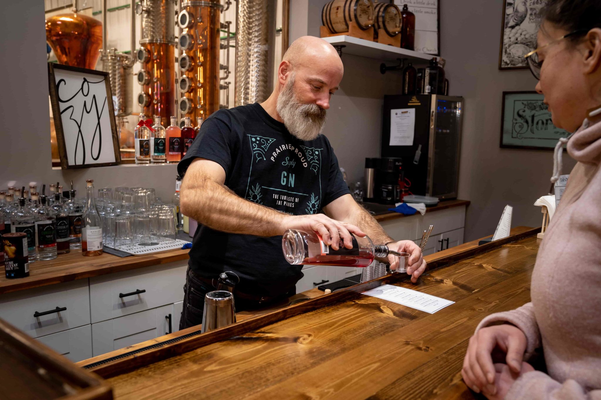 Copper Cork Distillery Go East of Edmonton