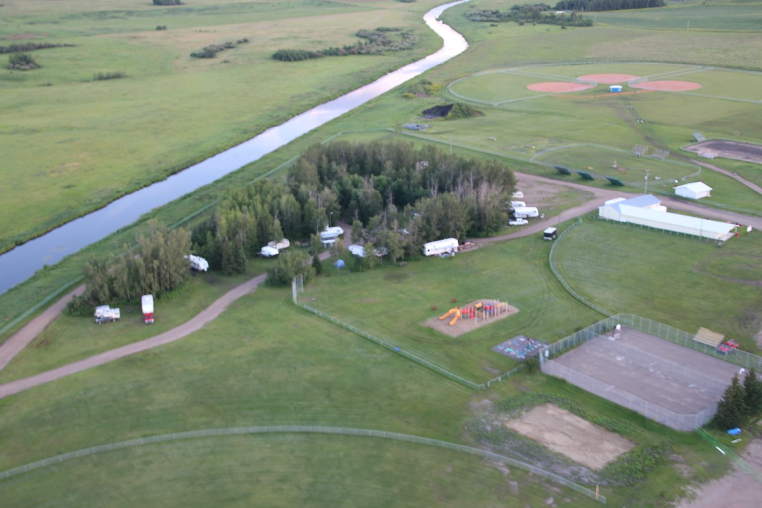 Two Hills Region Campgrounds Go East of Edmonton