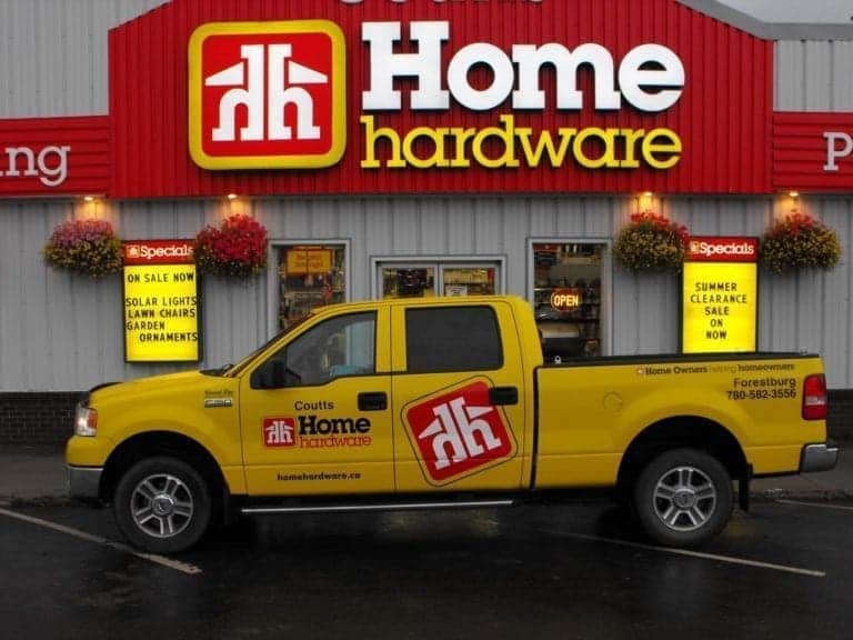 Coutts Home Hardware  Go East of Edmonton
