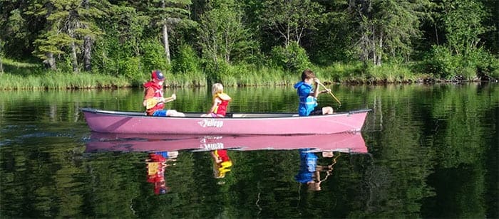 Forfar Rec Park canoeing - Go East of Edmonton
