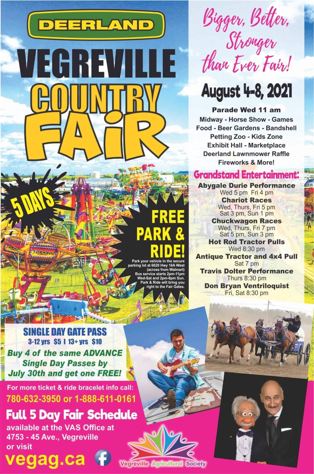 Deerland Vegreville Country Fair Go East of Edmonton