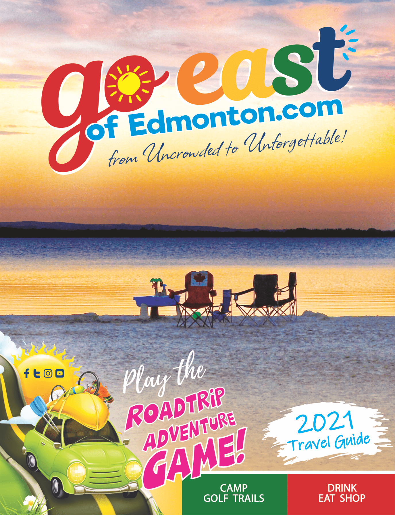 2020 Go East of Edmonton Travel Guide