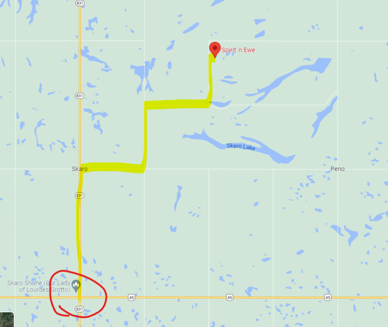 google map snip 768x648