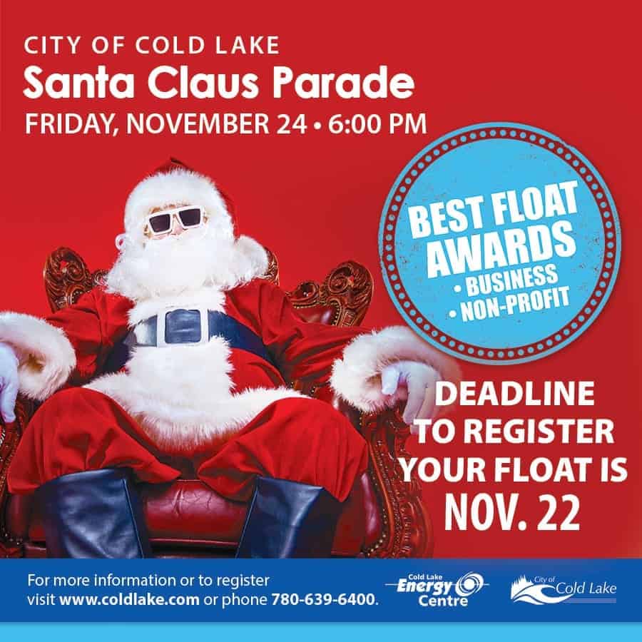 Cold Lake Santa Claus Parade & Santa's Kick Off Party | Go East of Edmonton