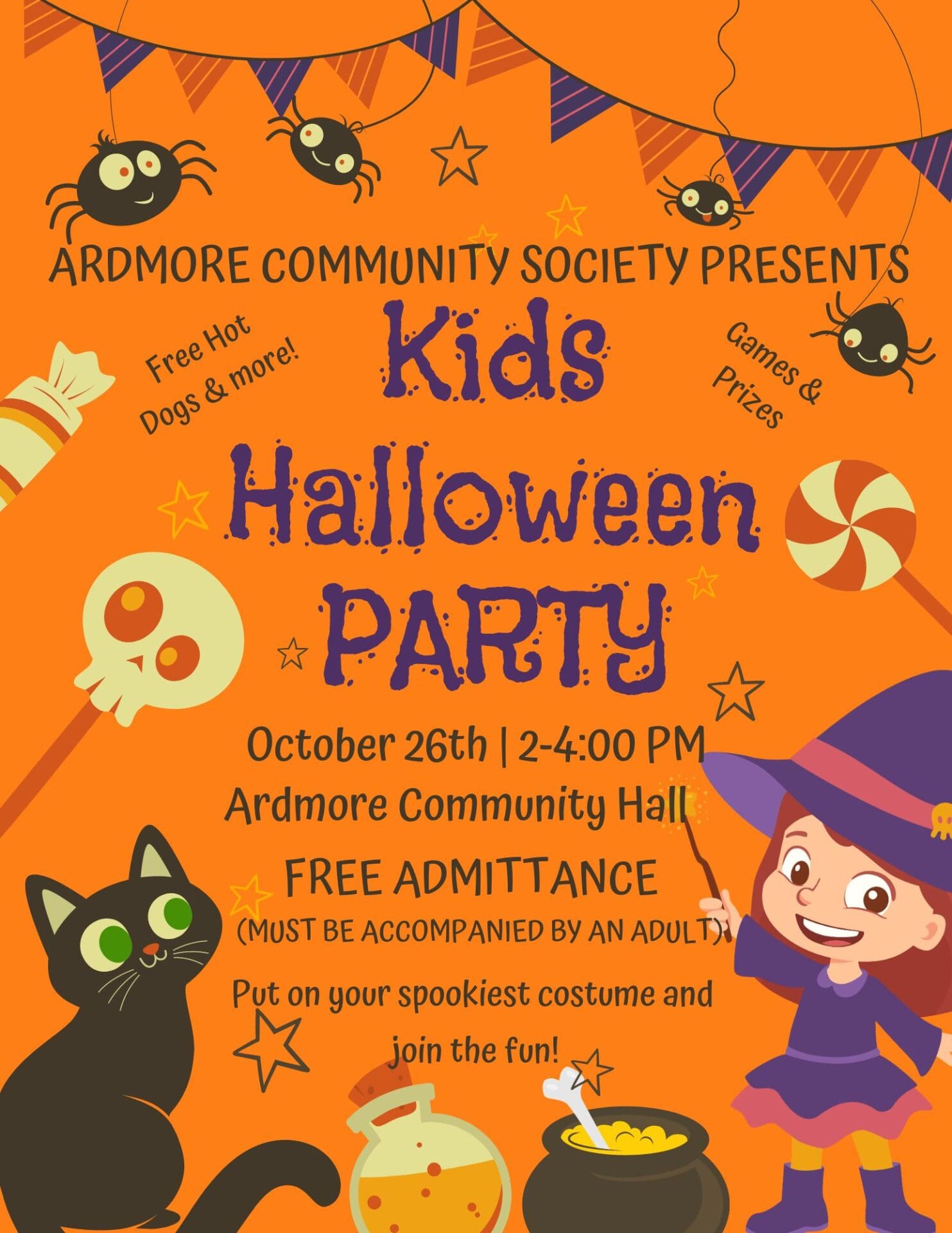 Ardmore Kids Halloween Party Go East of Edmonton