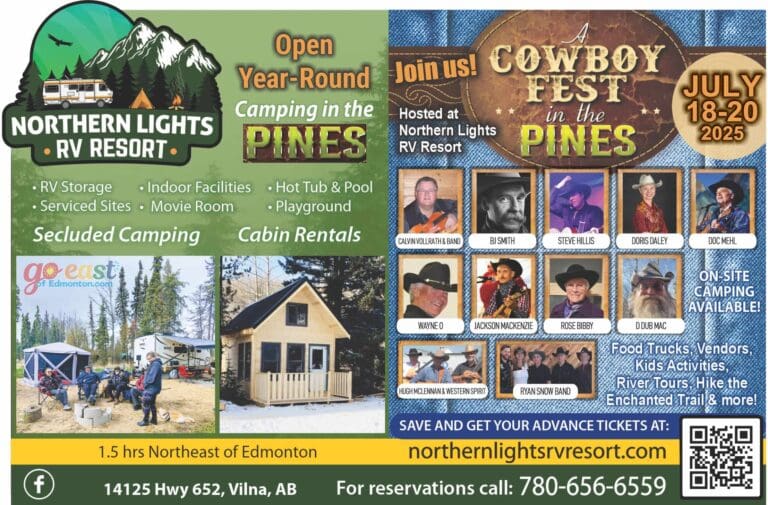 Northern Lights RV Resort Cowboy Fest in the Pines Go East of Edmonton 1 1 768x505