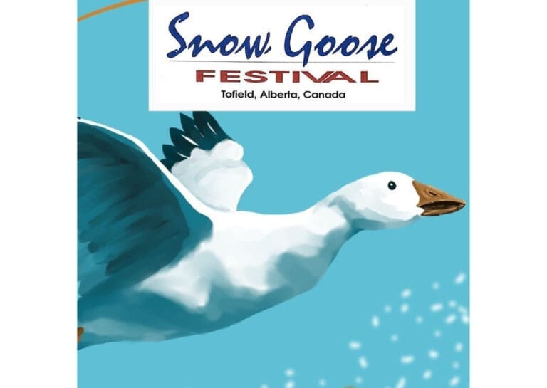 Snow Goose Festival poster 1 1 768x545