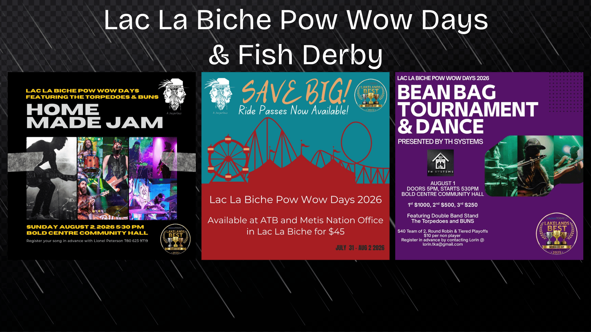 Lac La Biche Pow Wow Days & Fish Derby