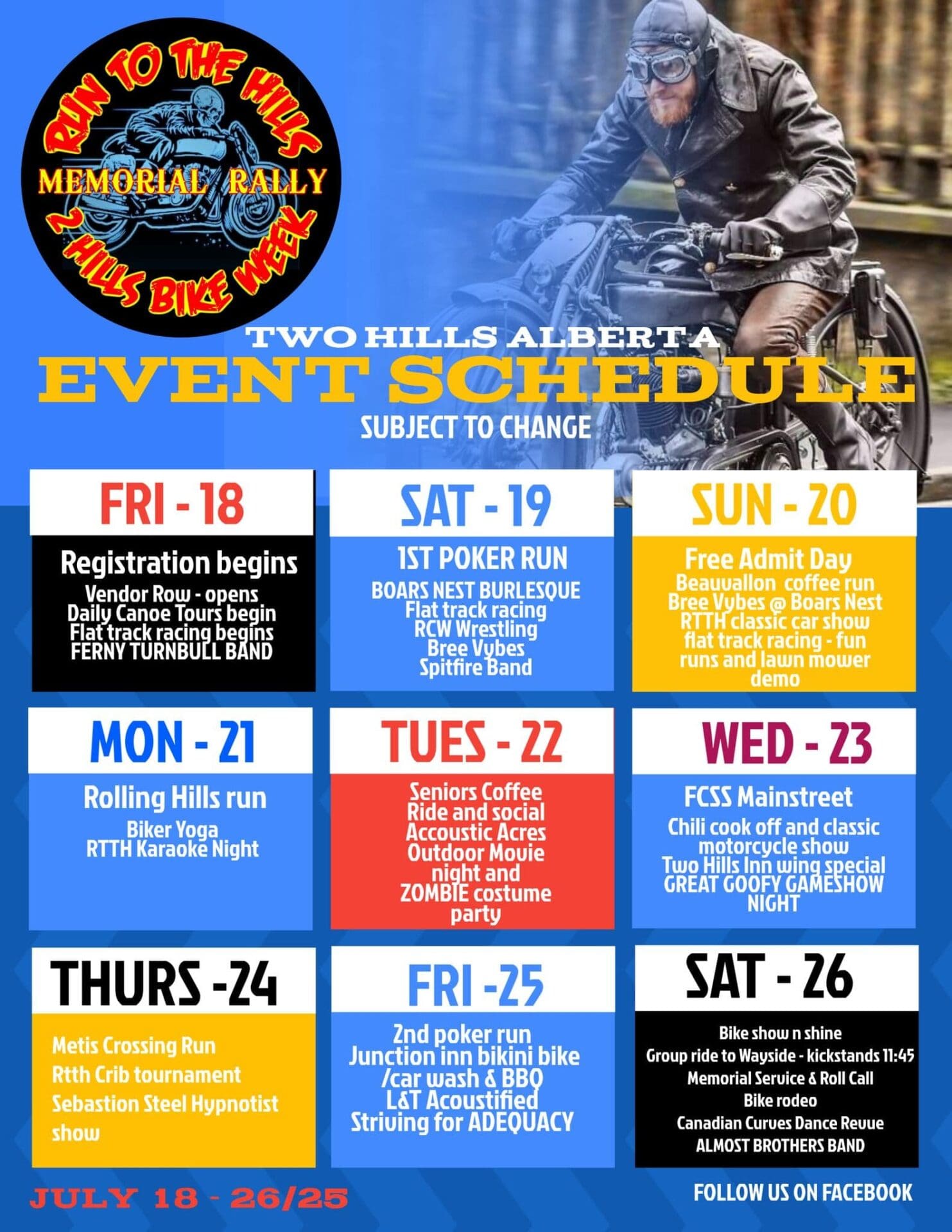 Featured image for “2025 Run To The Hills- Two Hills Bike Week”